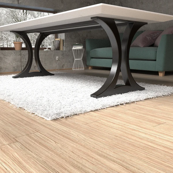 Handmade steel table base modern style. Great fit with modern or rustic or industrial home deco